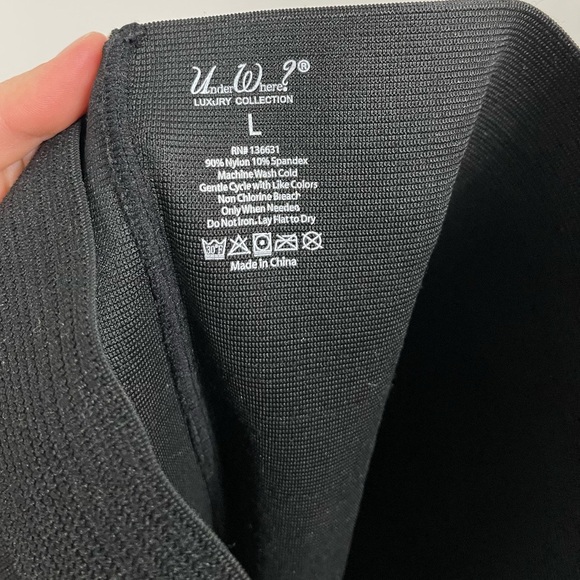 Under Where? Luxury Collection Black Shapewear Size L - Picture 8 of 8